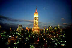 Empire State at night